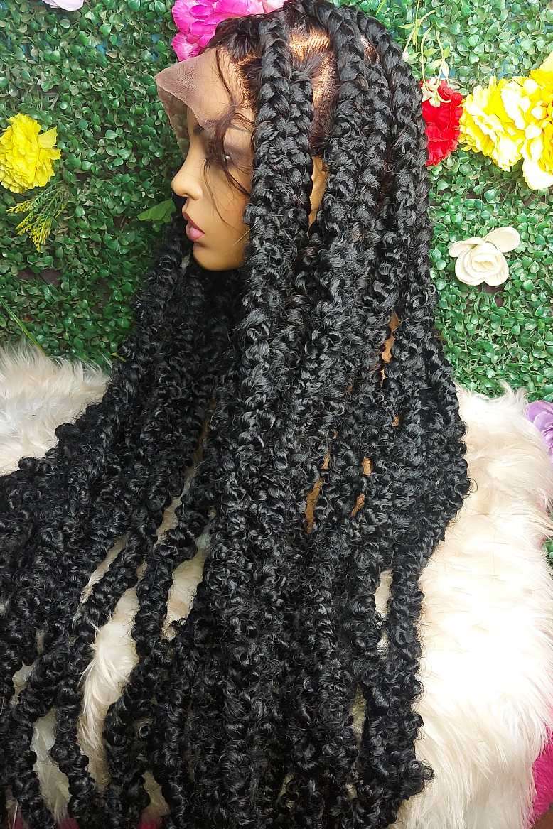 Shop large knotless passion braids