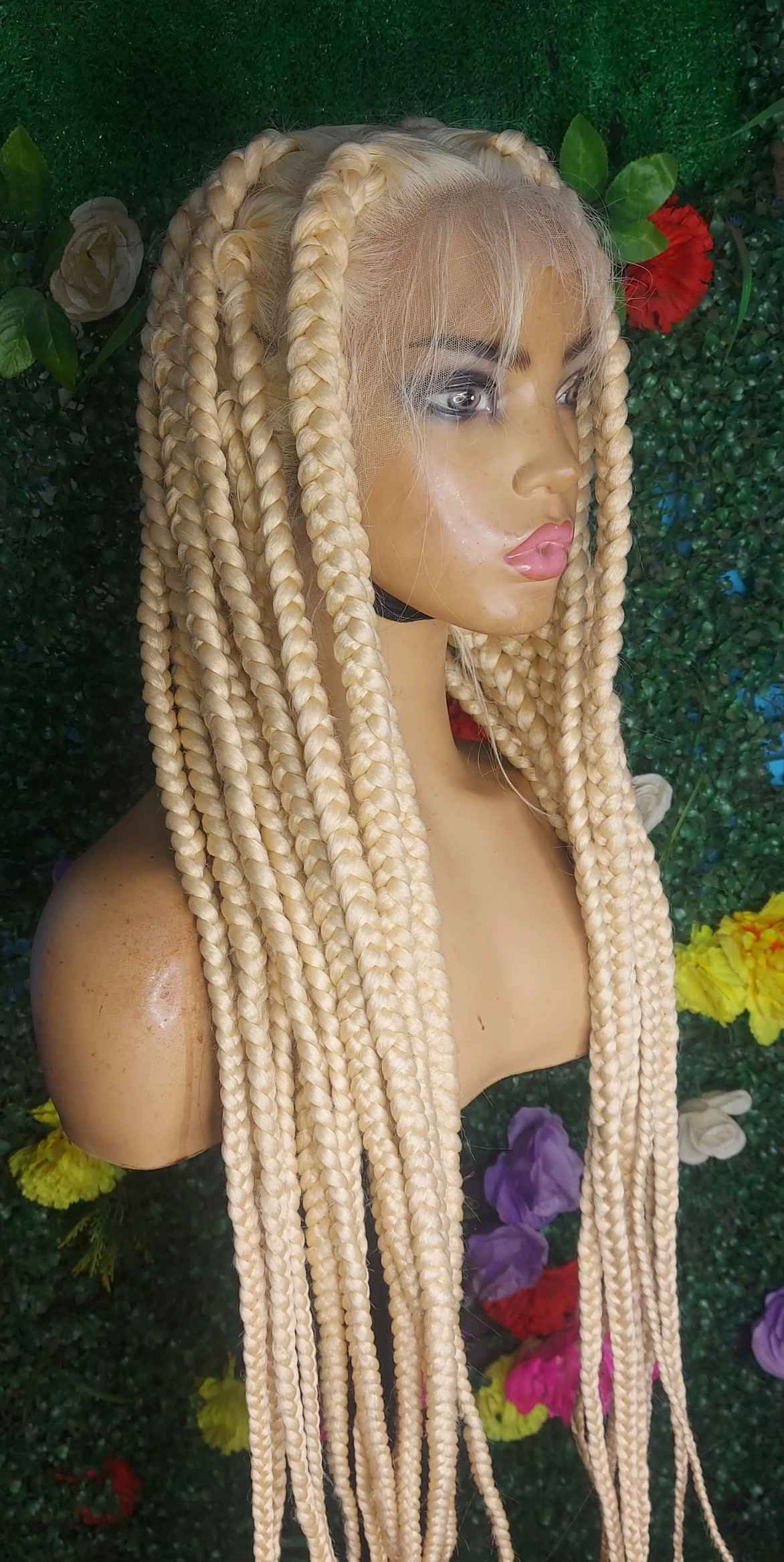 Shop long blonde wig with realistic hairline