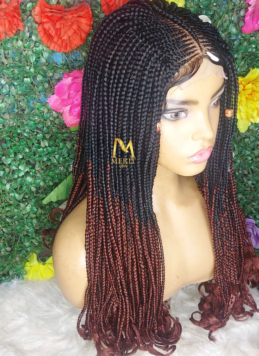 Best tribal cornrow with curls hairstyle