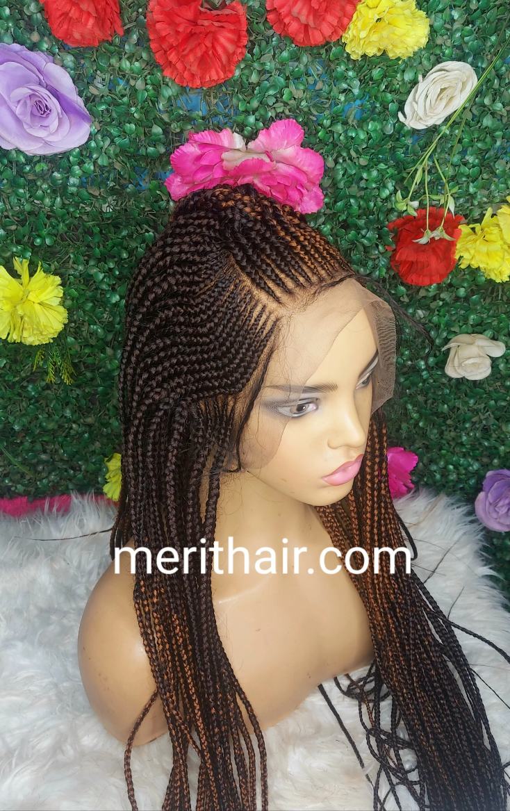 Best ombre cornrow braided hairstyle