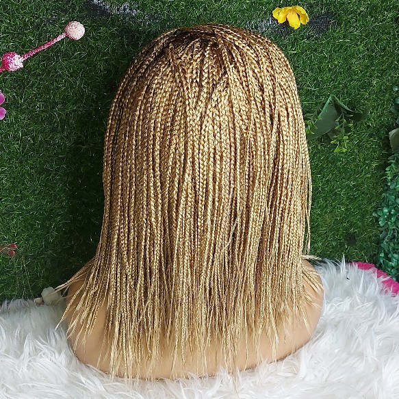 Shop blonde microbraids wig