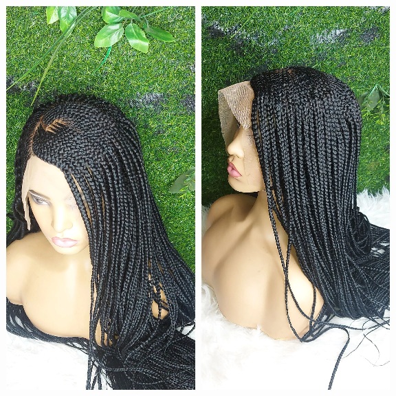 Buy C-cut cornrow wig
