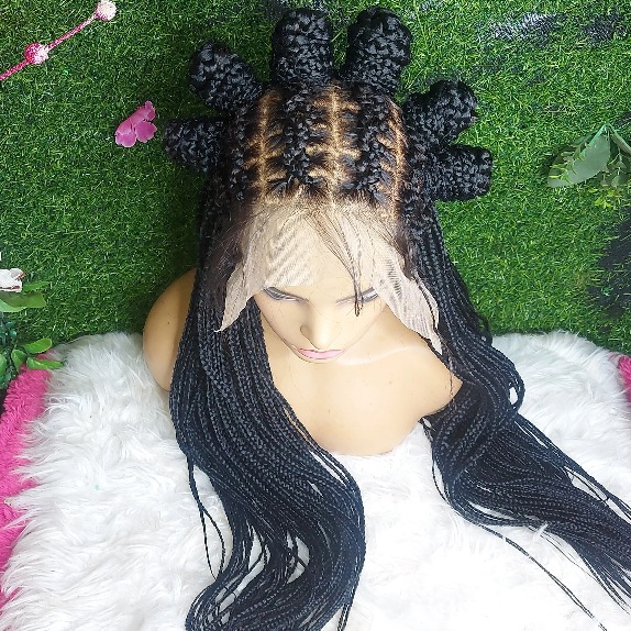 Buy criss-cross braids wig