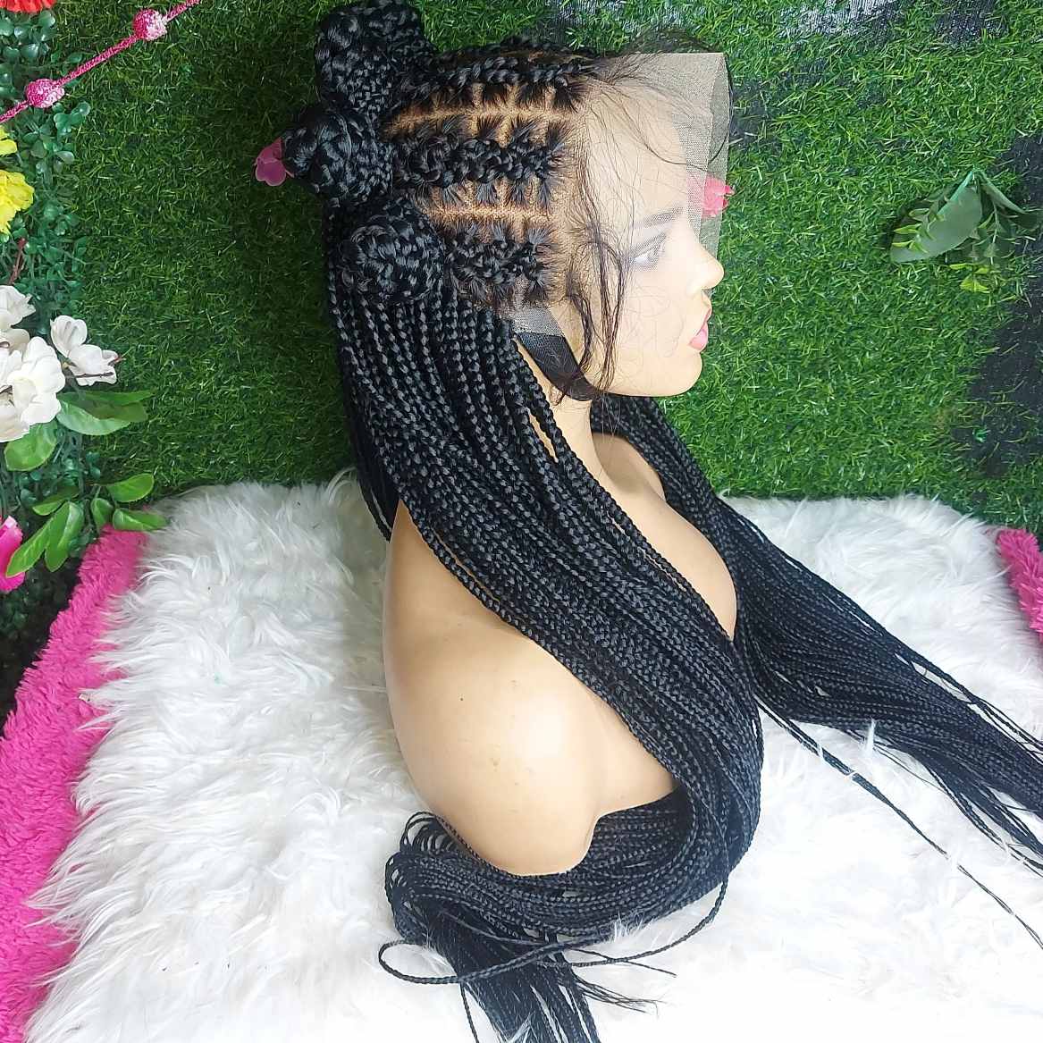 Shop criss-cross braids wig