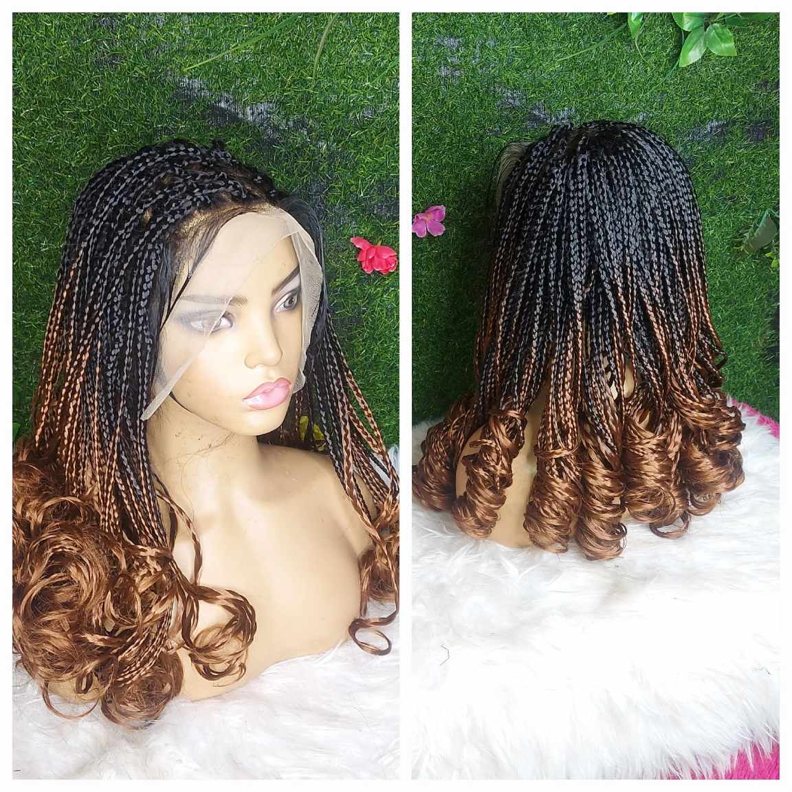Best silky goddess braids wig