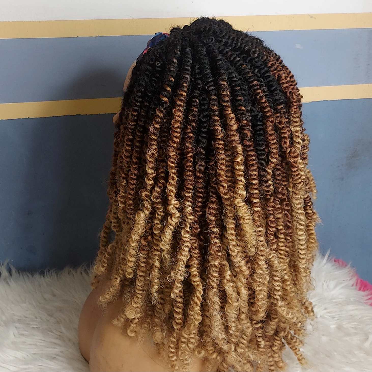 Best headband wig spring twists style
