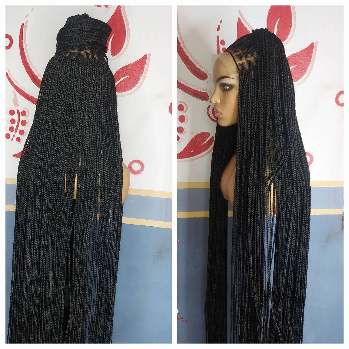 Best extra long box braids wig