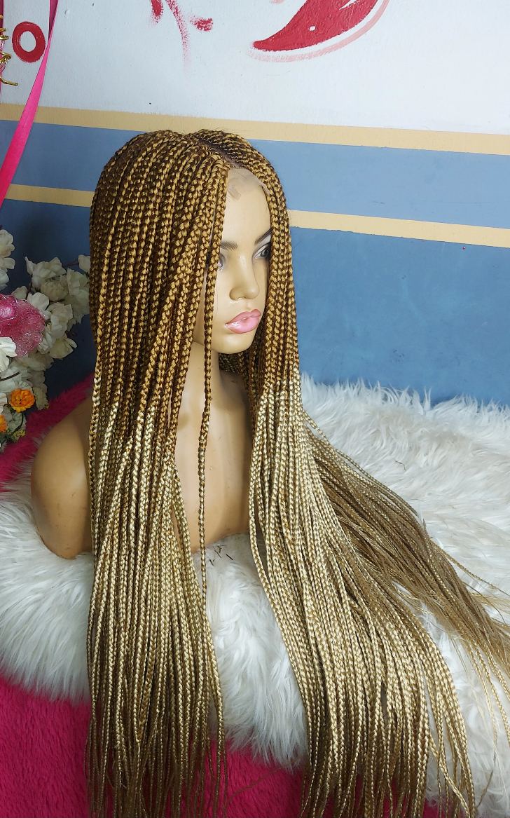 Best silver box braids wig