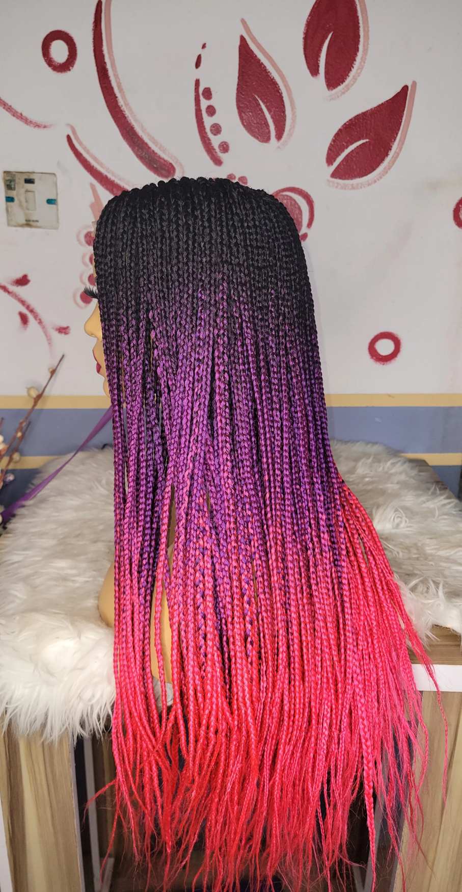 Shop ombre cornrow wig - C10