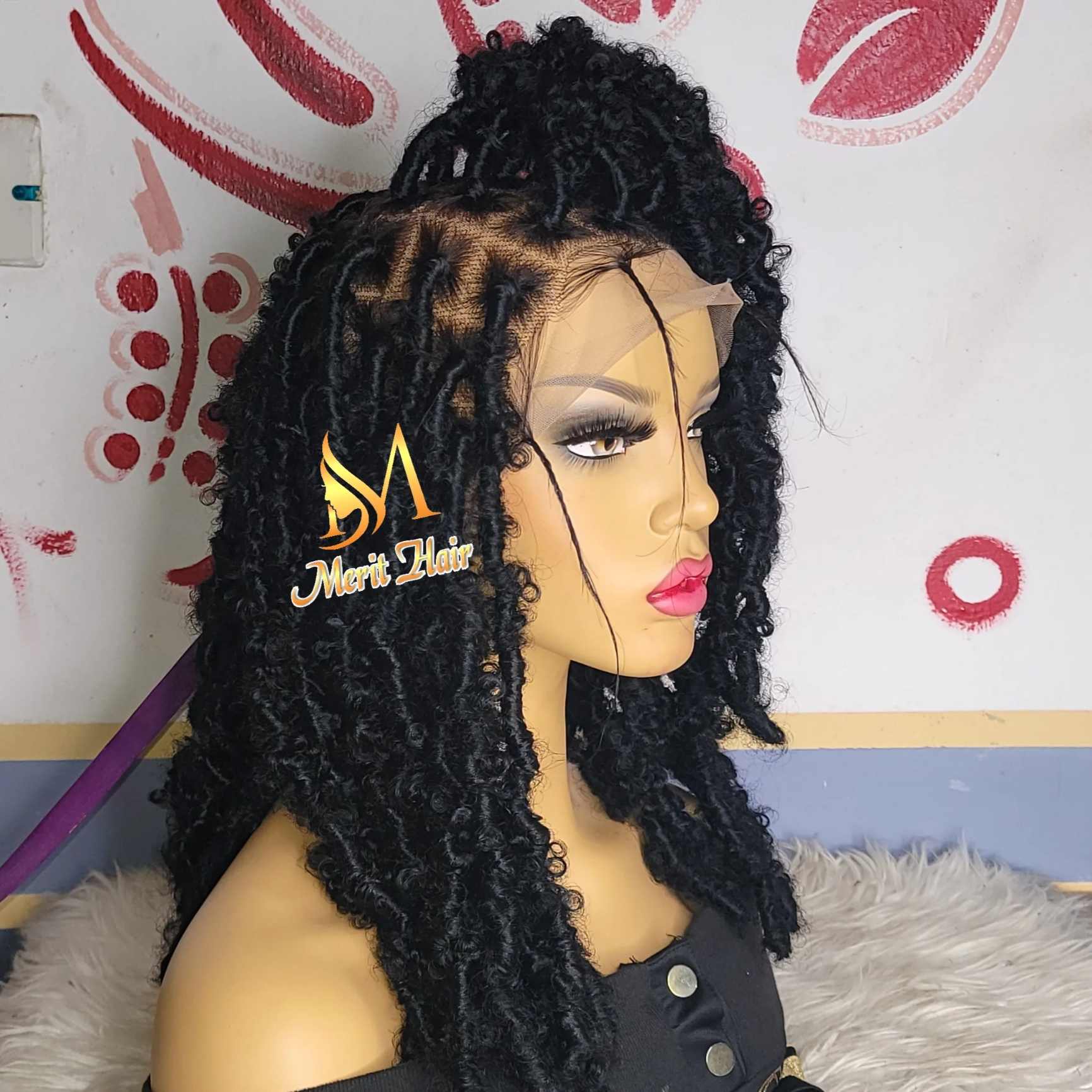 Buy full lace distressed locs wig