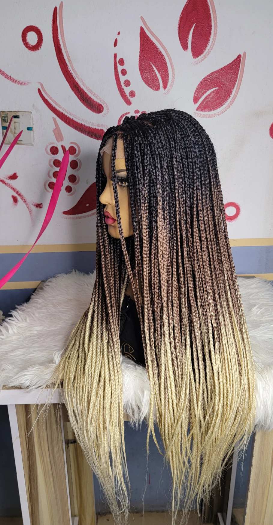 Buy box braided wig color C15