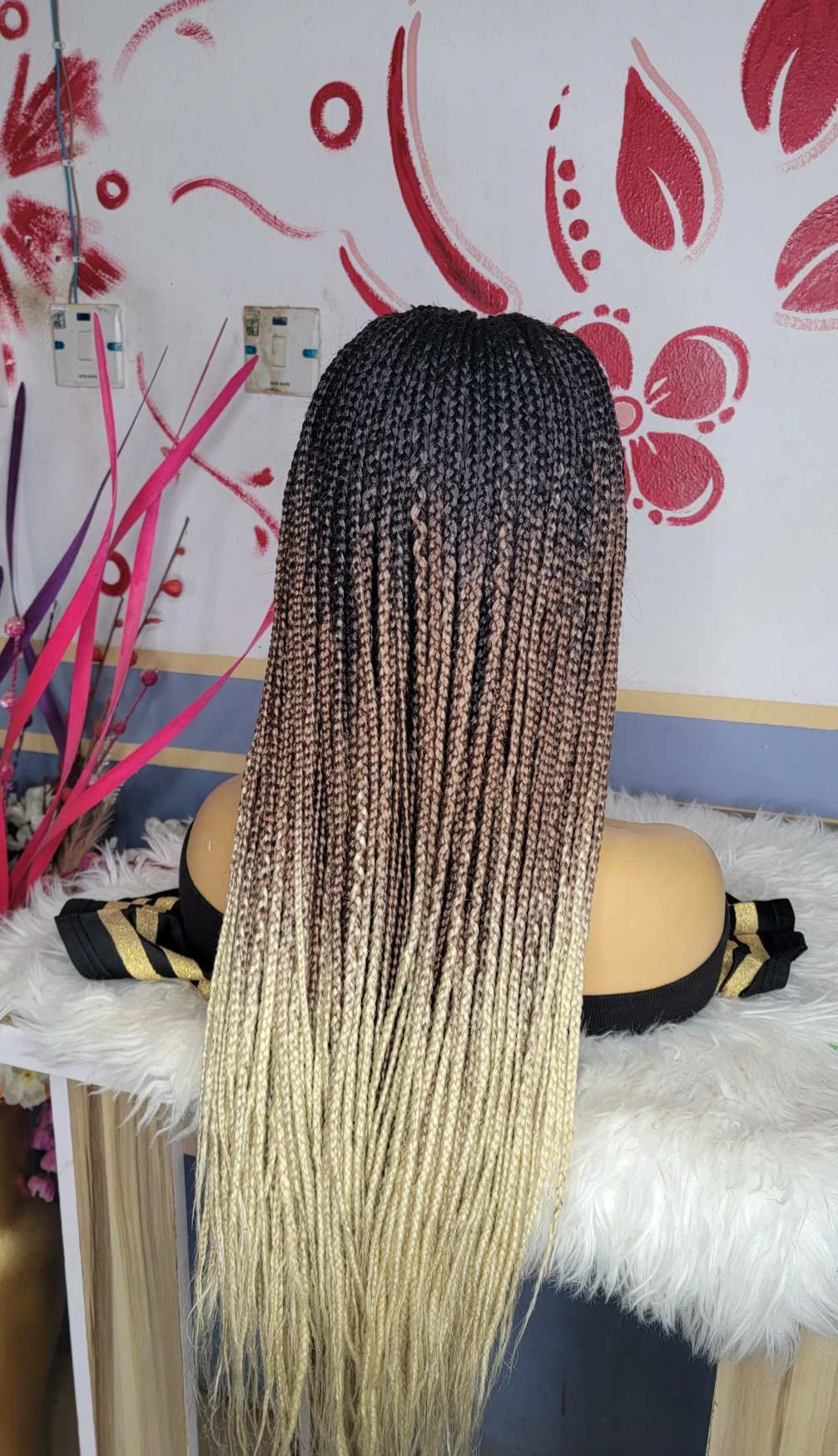 Shop box braided wig color C15