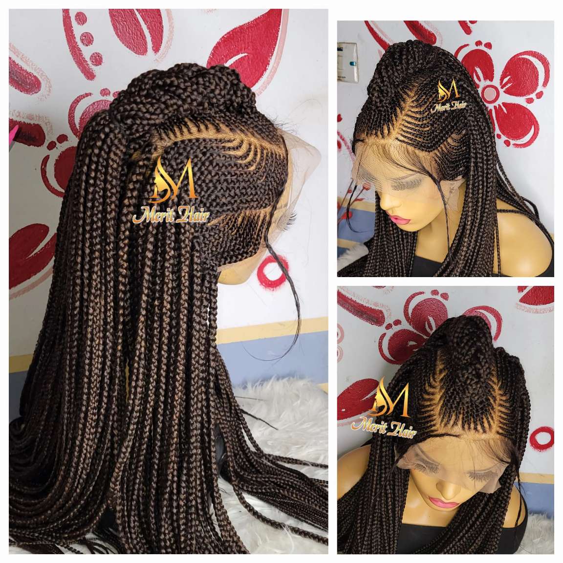 Best full lace cornrow wig