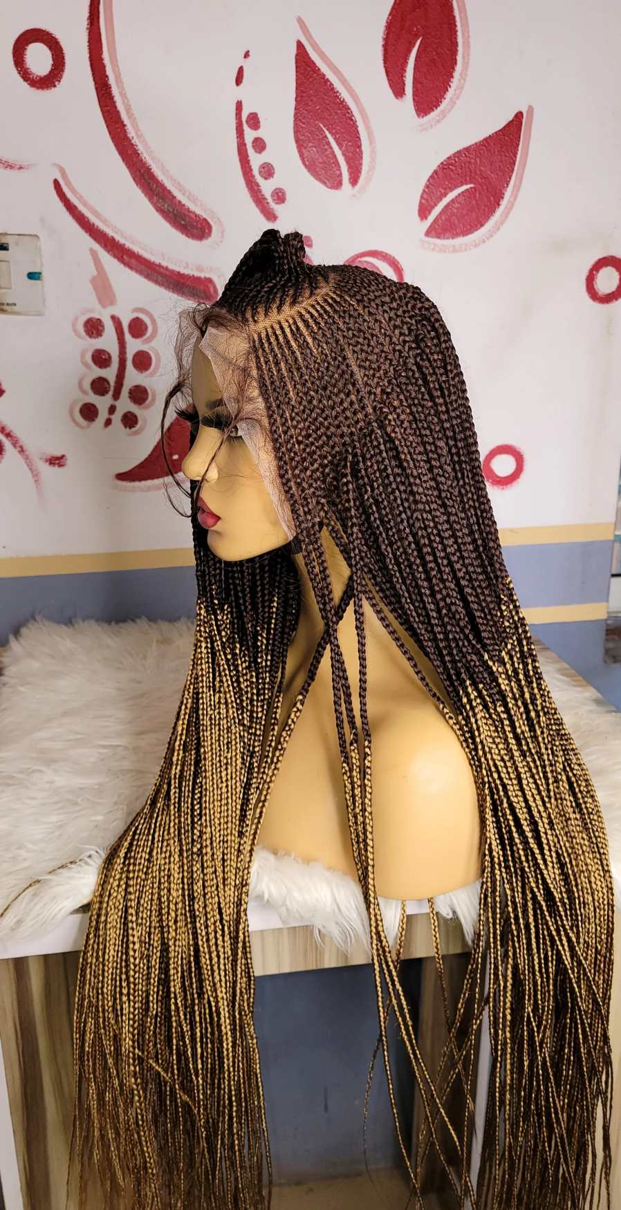 Buy ombre KET cornrow wig