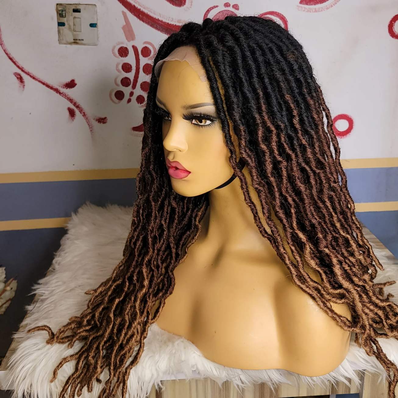 Shop curly locs wig