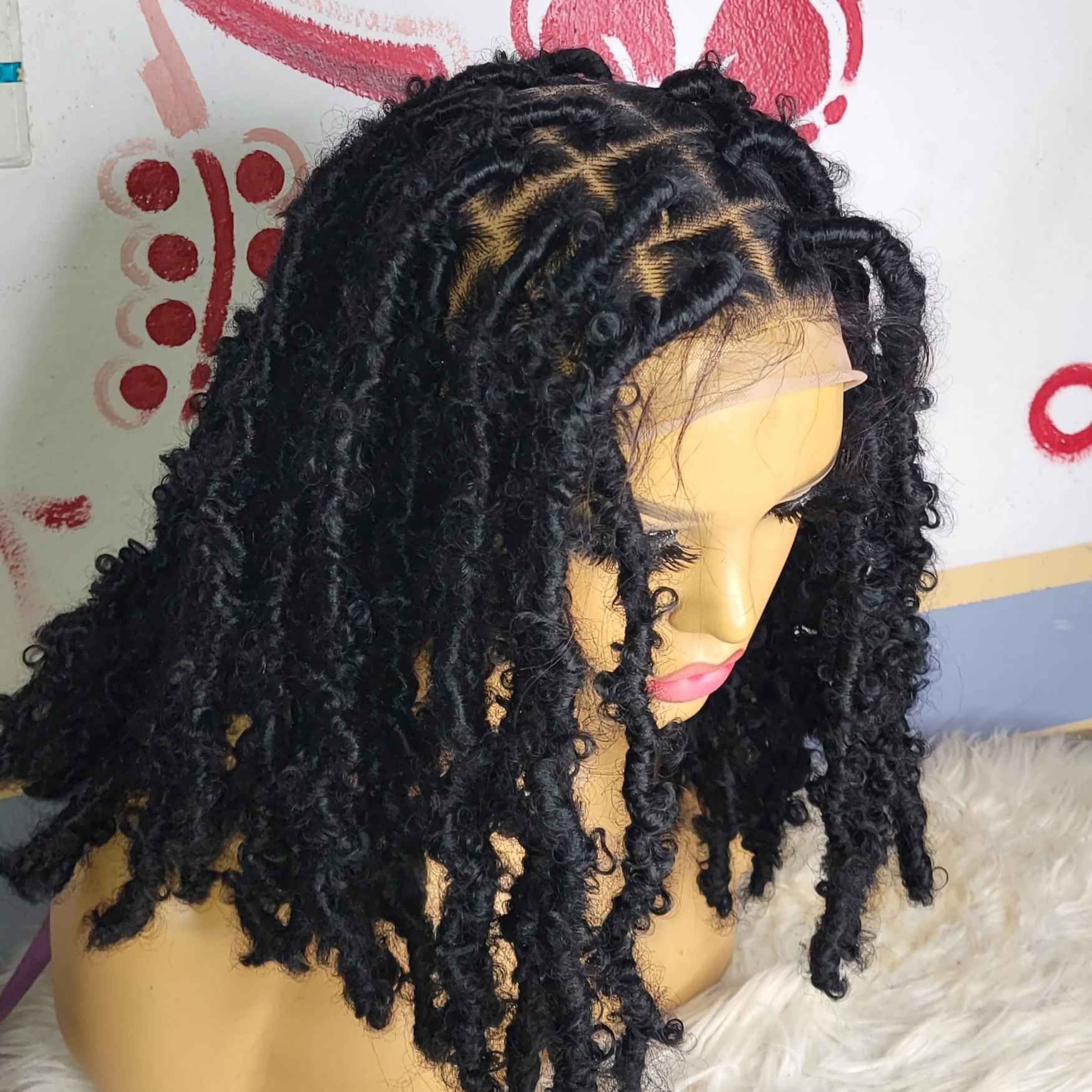 Buy full lace distressed locs wig