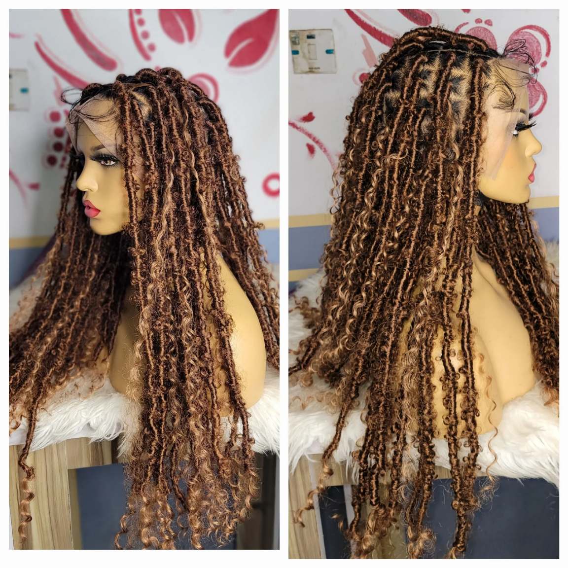 Buy bohemian distressed locs wig