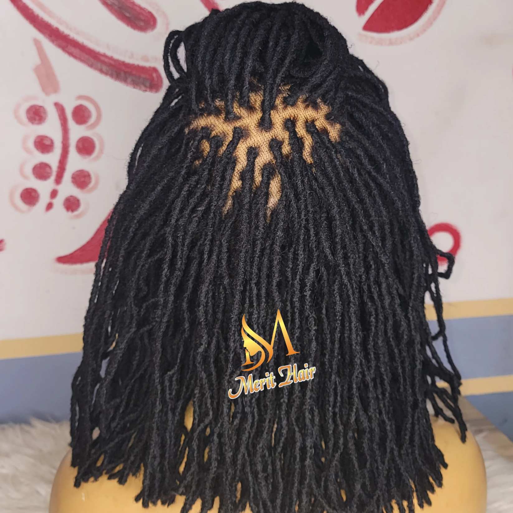Buy full lace microlocs wig