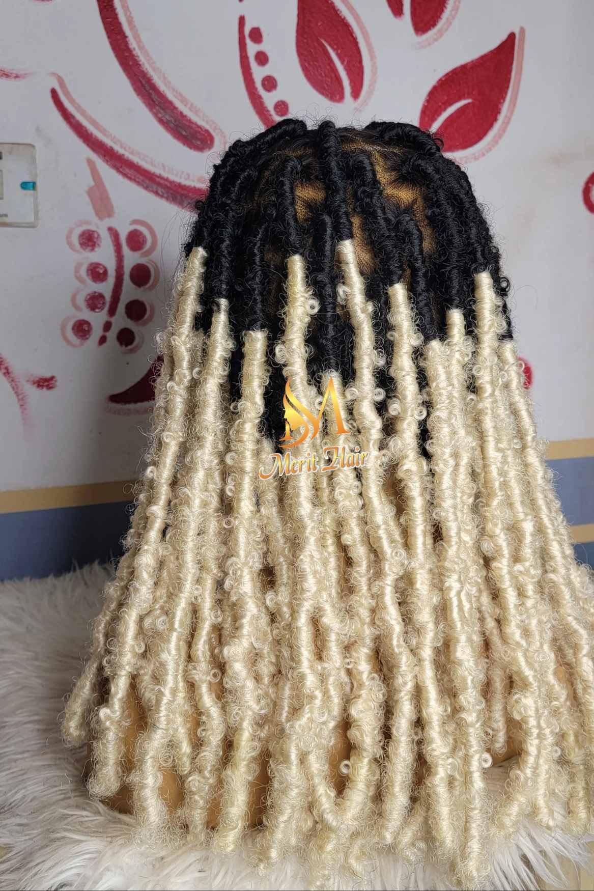 Shop full lace ombre locs wig
