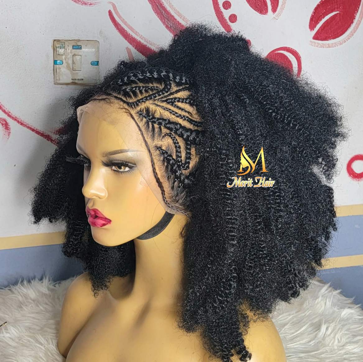 Buy kinky afro wig