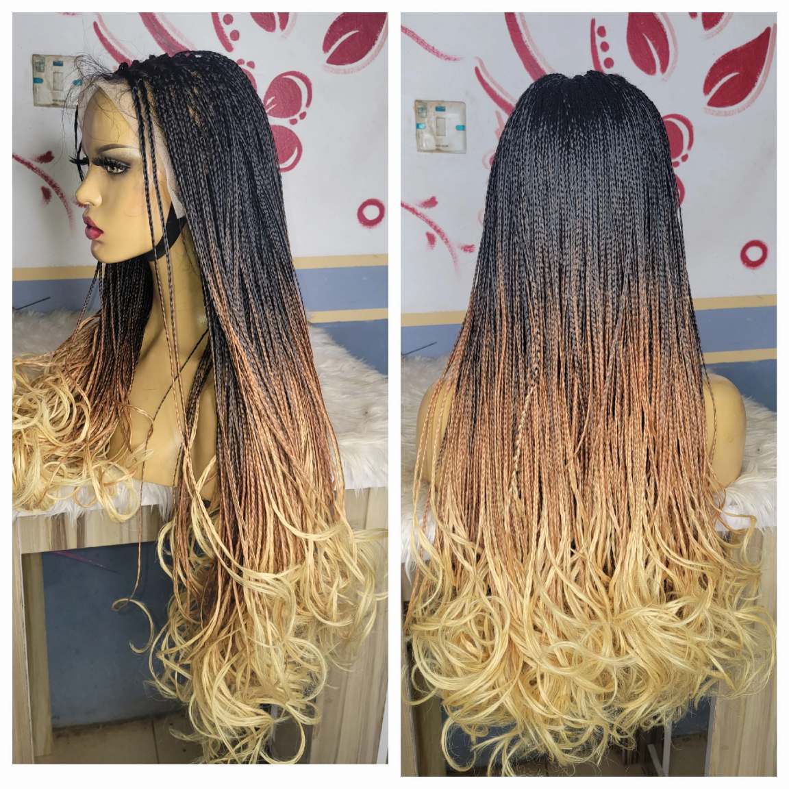 Buy c15 silky goddess braids wig