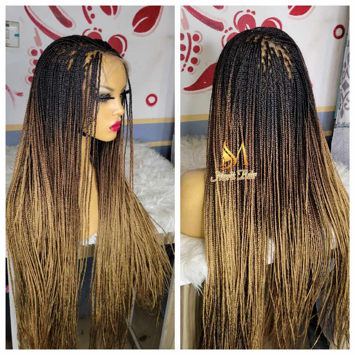 Buy c14 box braided wig
