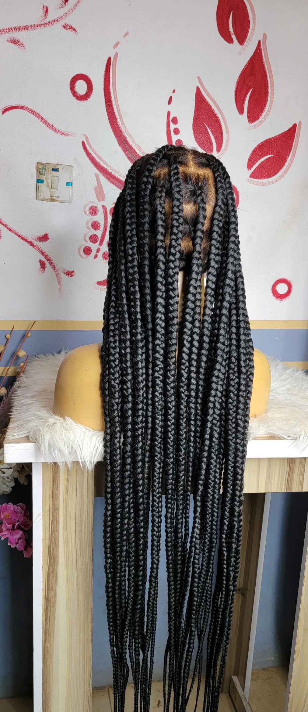 Shop 40 inch knotless braided wig