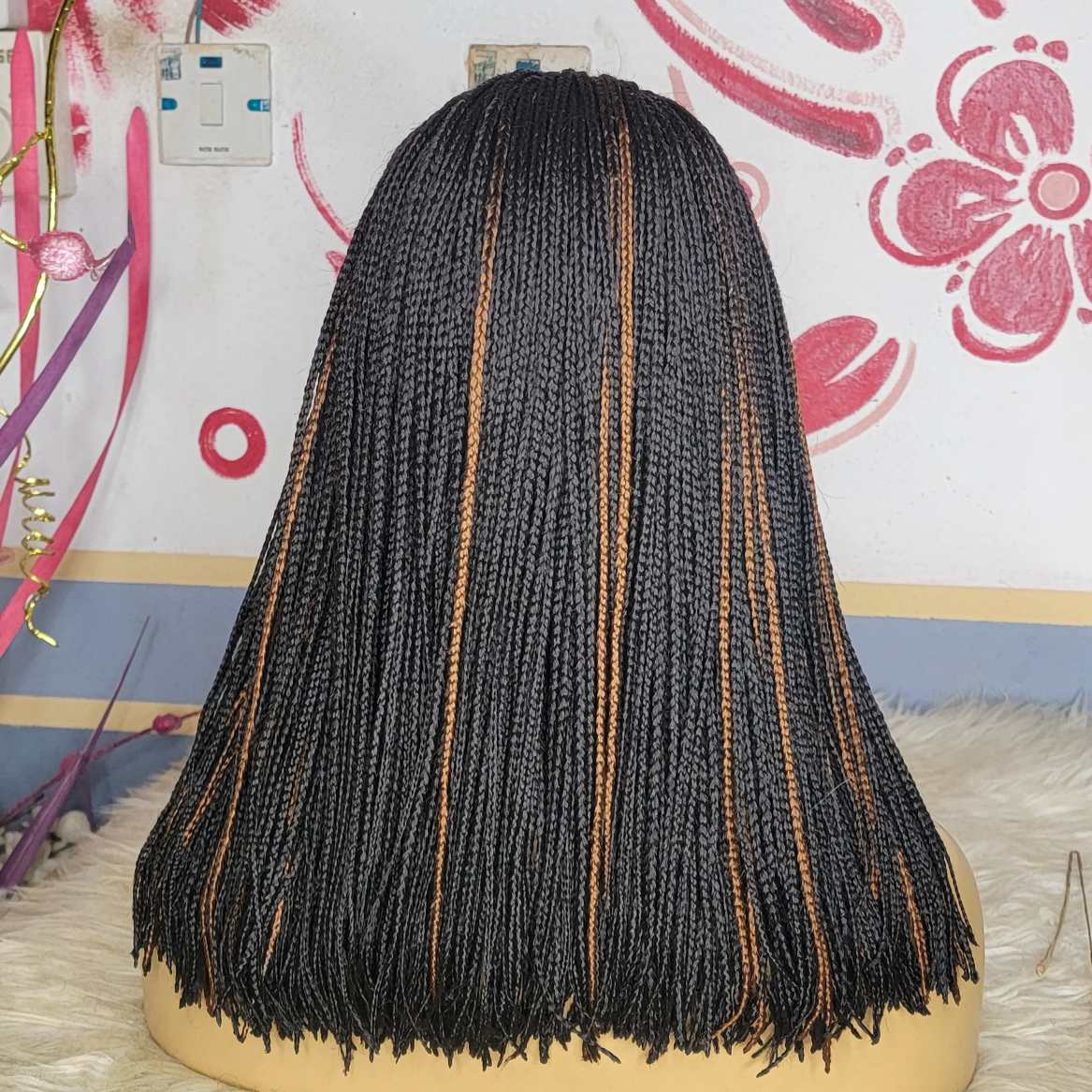Shop full lace bob braids wig