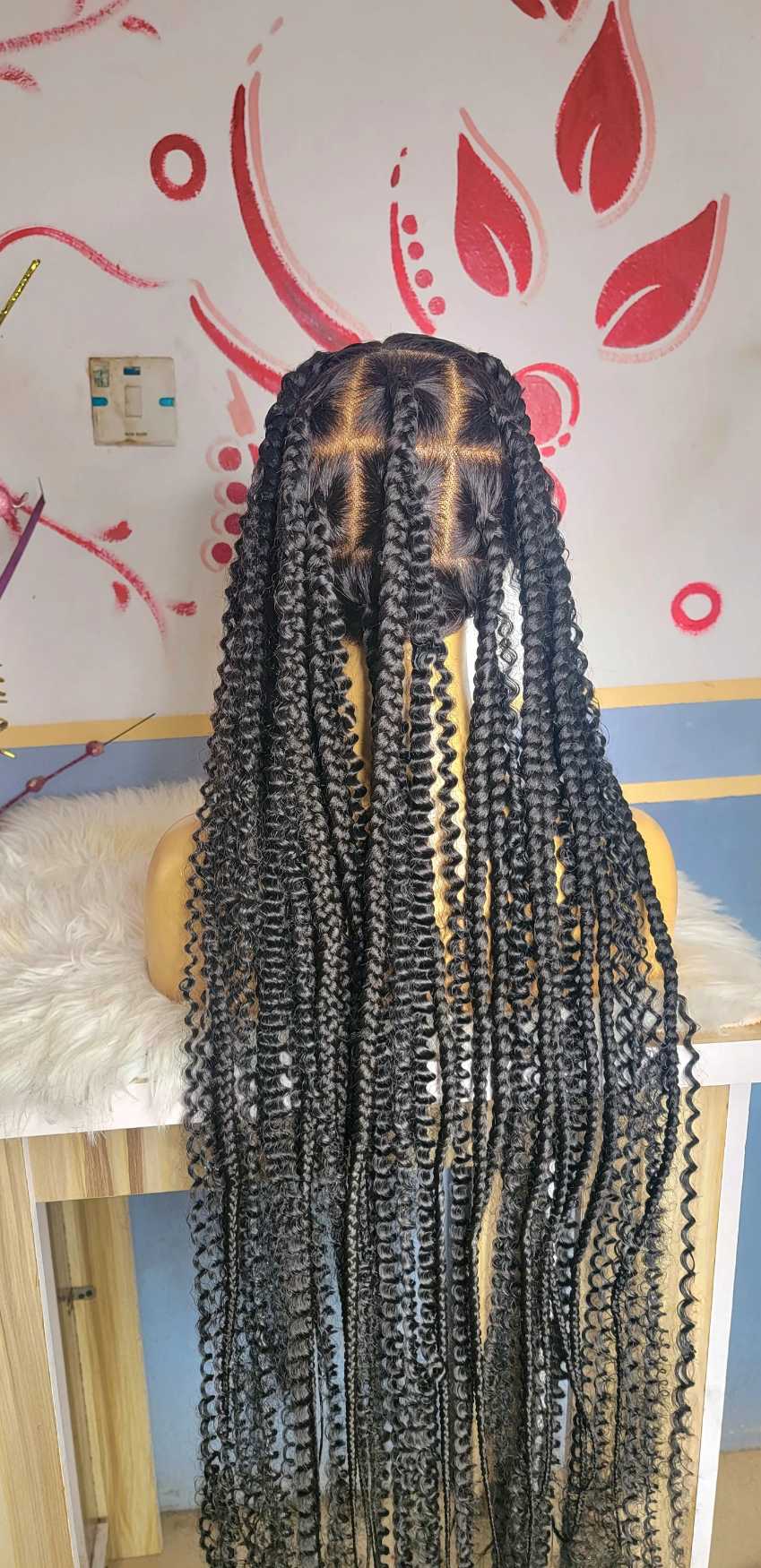 Shop full lace boho braids wig