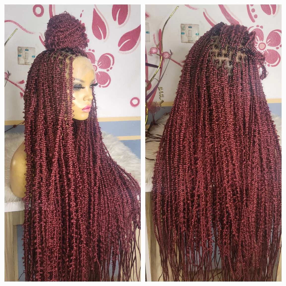 Buy distressed braids wig