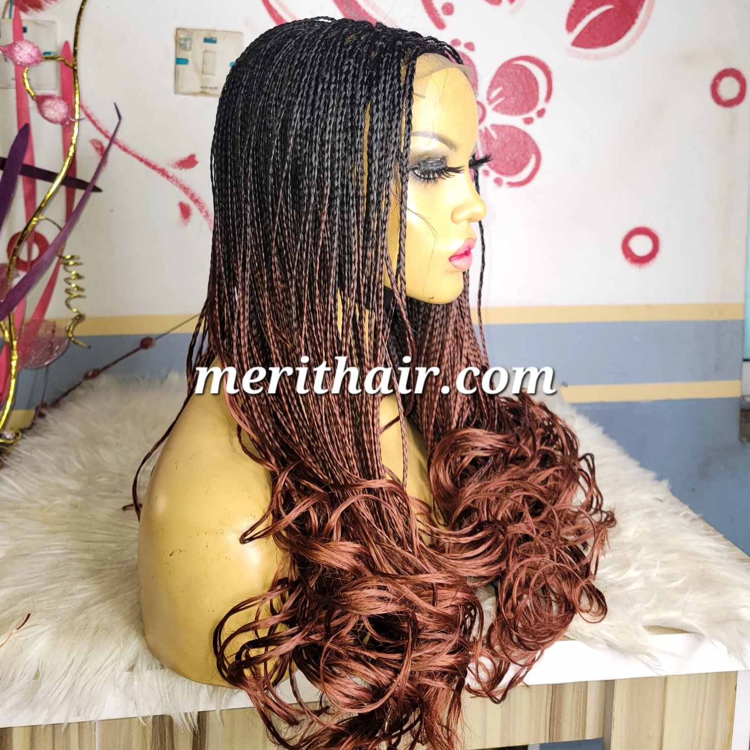 Buy silky goddess braids wig