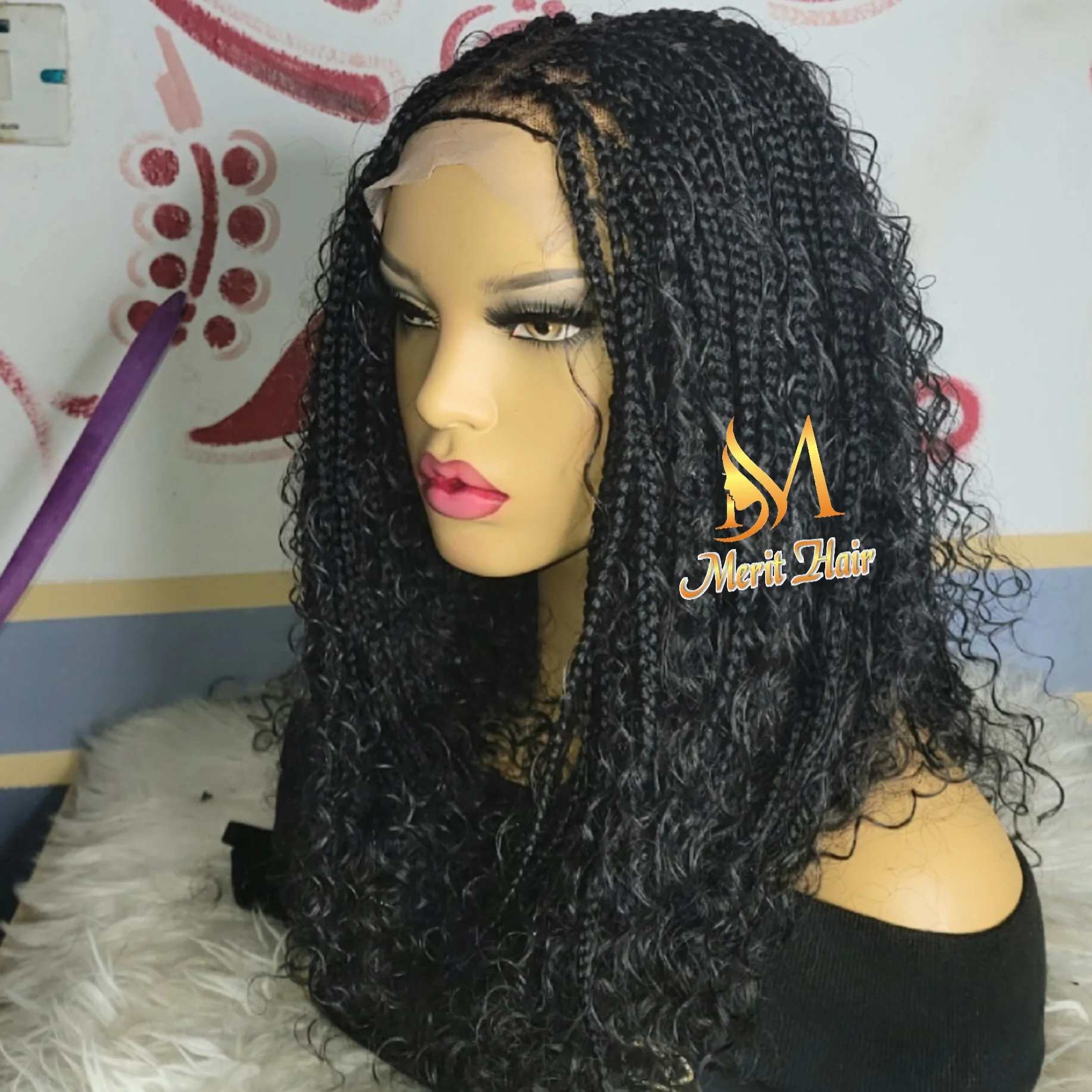 Shop bohemian bob braids wig