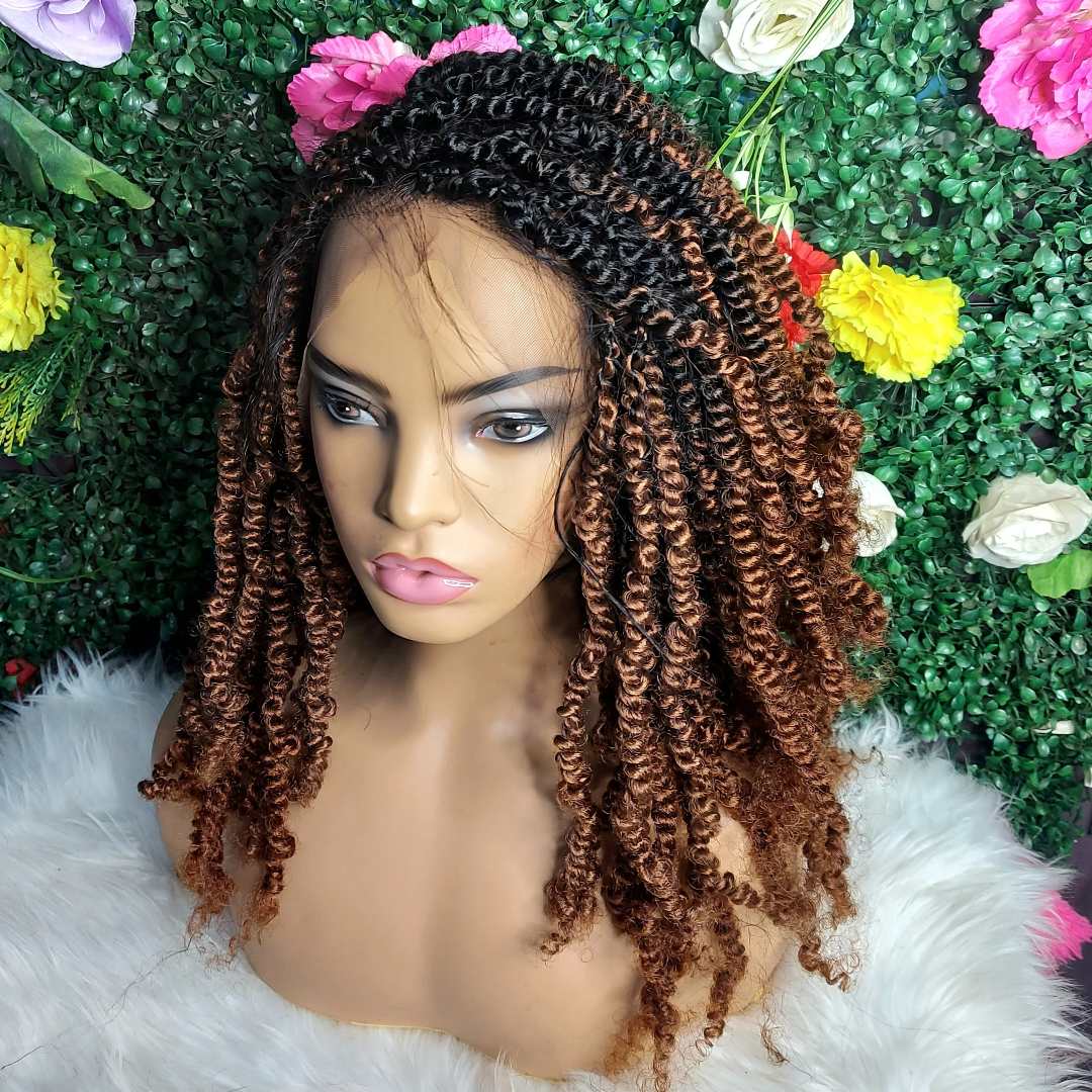 Buy front lace spring twist crochet hair