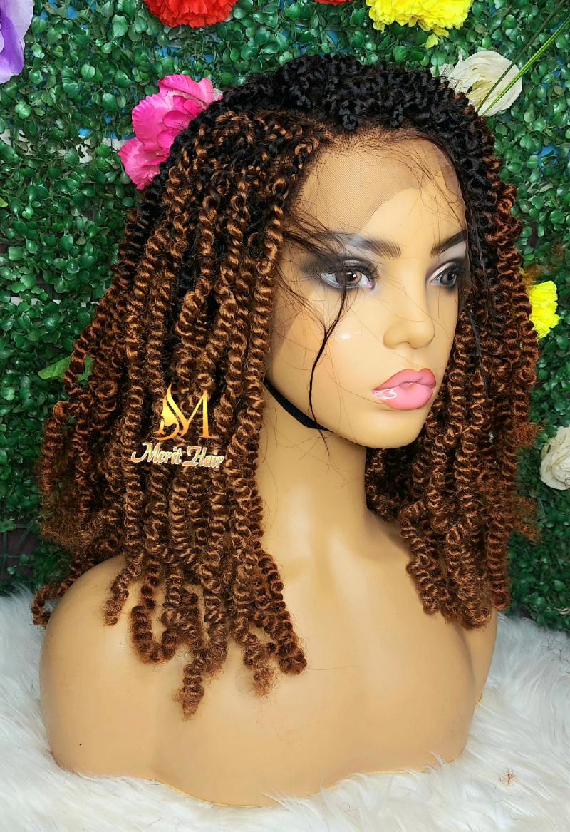 Shop spring twist wig with lace frontal