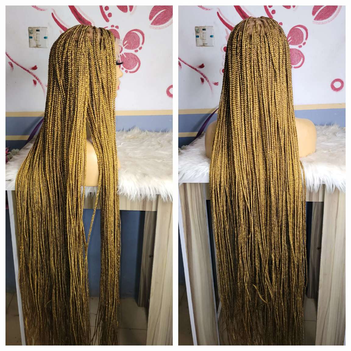 Buy 50 inch box braided wig